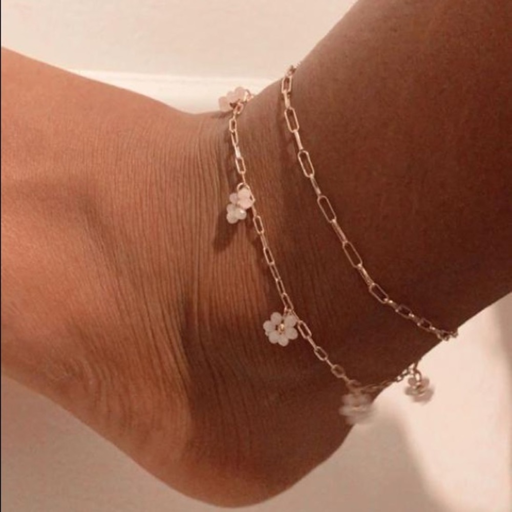 Flower Anklet
